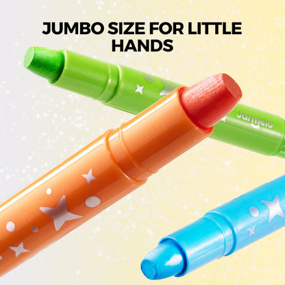 Jar Meló - Twistable Washable Glitter Crayons - 24 Colours