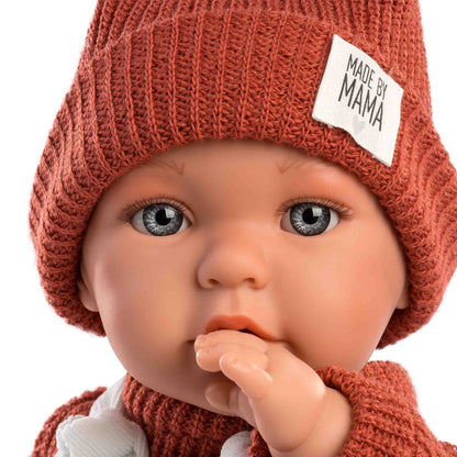 Llorens - Baby Boy Doll with Clothing & Accessories: Enzo - 42cm (Mechanism Optional)