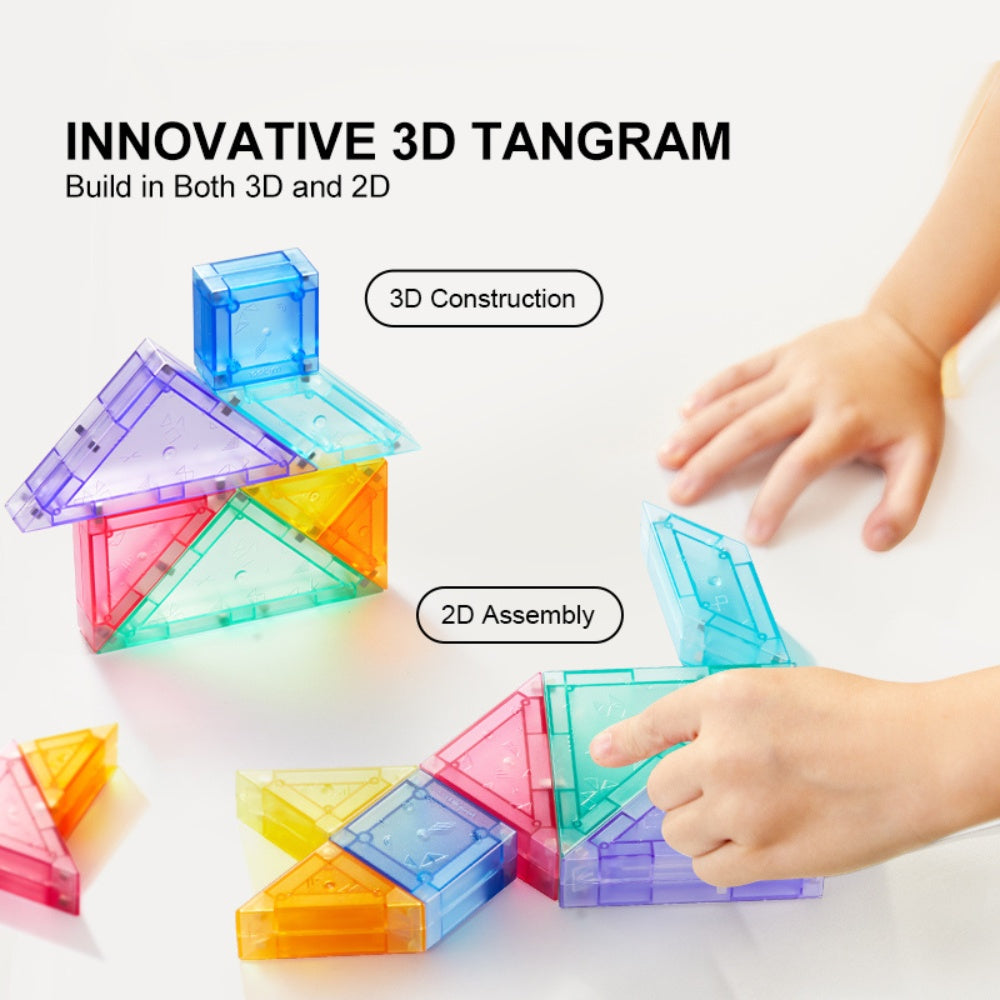 Mideer - Magnetic Tangram Activity Set