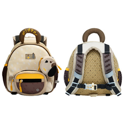 Mideer - 3-in-1 Kids Outing Backpack with Anti-Lost Whistle - Drowsy Doggie