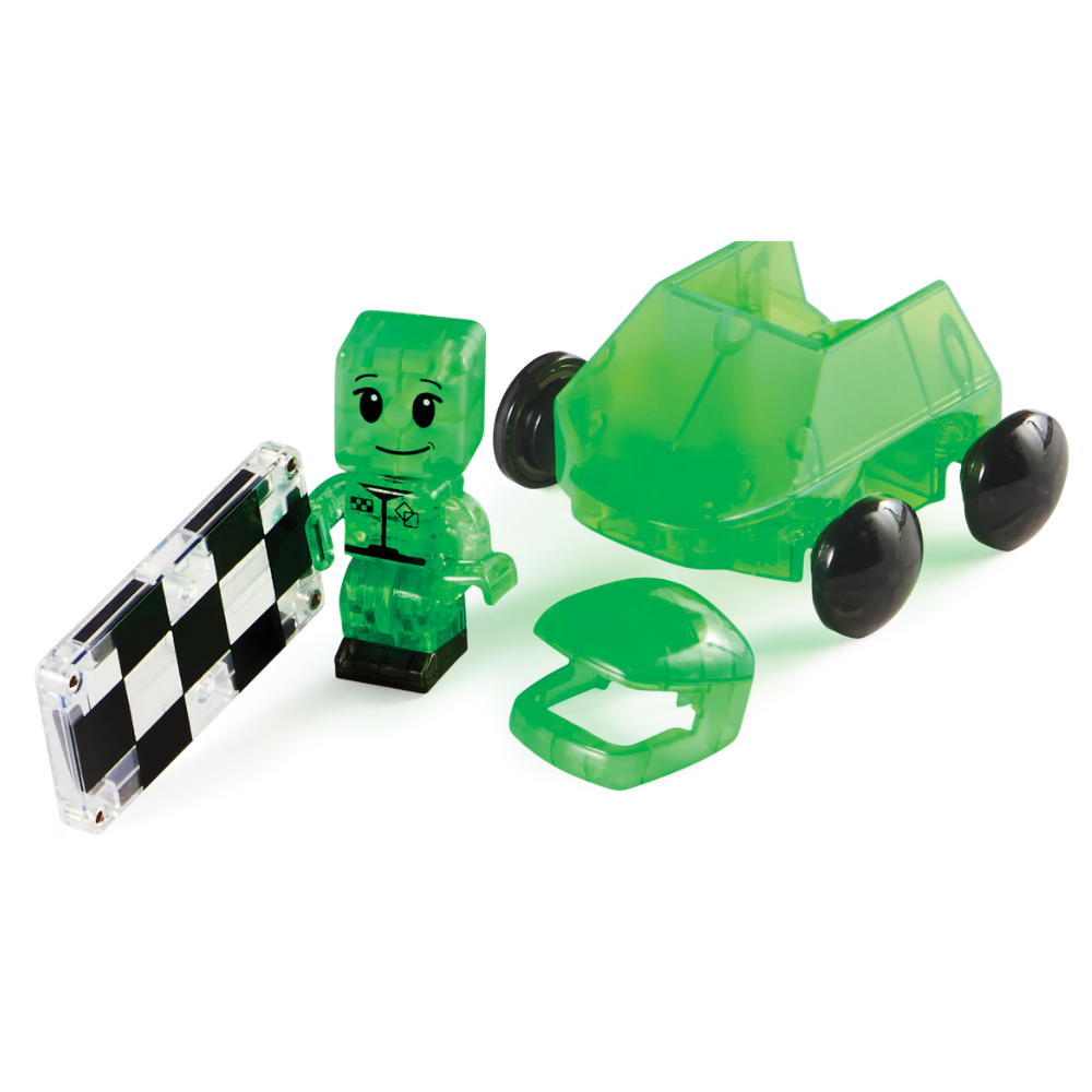 Magna-Tiles - Magnetic Construction Set - Downhill Duo Set - 40 pcs