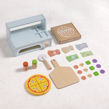 TookyToy - Pretend Play Pizza Oven Toy Set