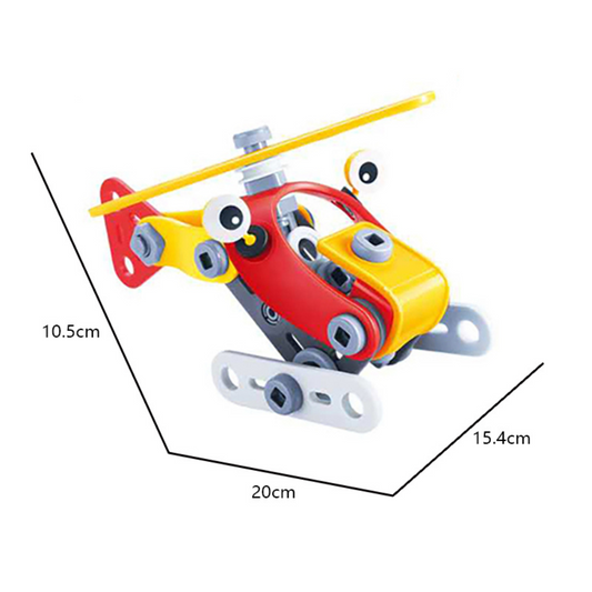Cogo - Build & Play - Vehicle Construction Set with Tools - 56 Pieces