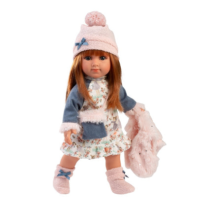Llorens - Baby Girl Doll with Outfit & Accessories: Nicole - 35cm