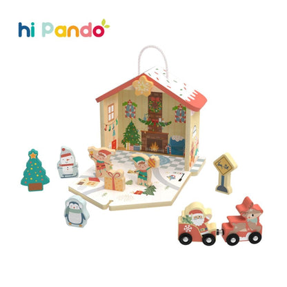 hi Pando - Wooden Christmas Story Box Play Set