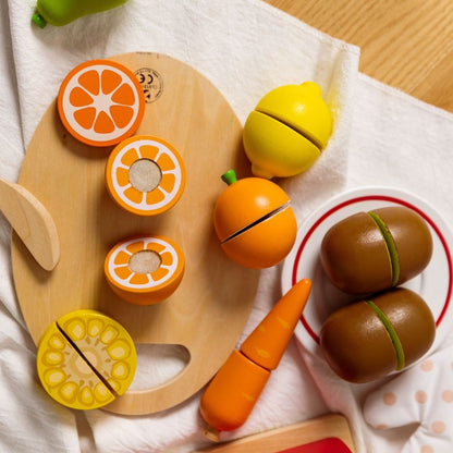 Classic World - Pretend & Play - Cutting Fruit - 9pcs