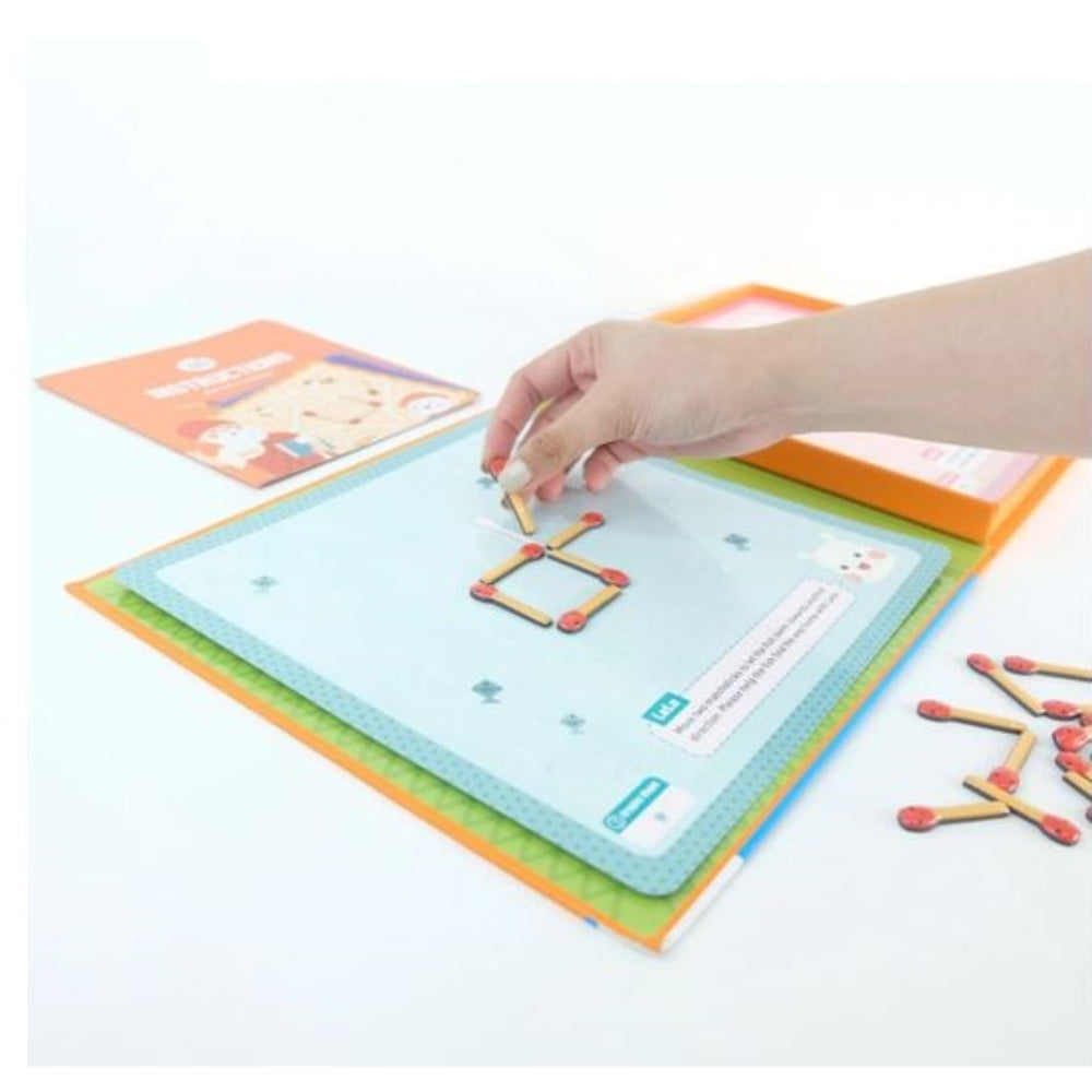 Jar Meló - Matchstick Challenge Game - Educational Magnetic Activity Box For Kids