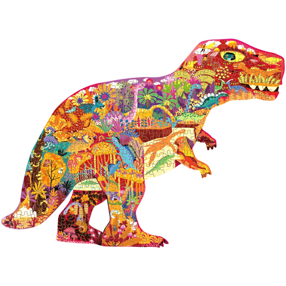 Mideer - Dinosaur Shaped Kids Jigsaw Puzzle - 280pcs
