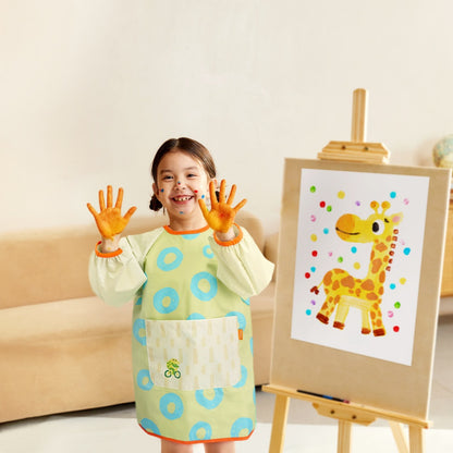 Mideer - Waterproof Art Smock: Kids Painting Apron - Hyacinth Purple