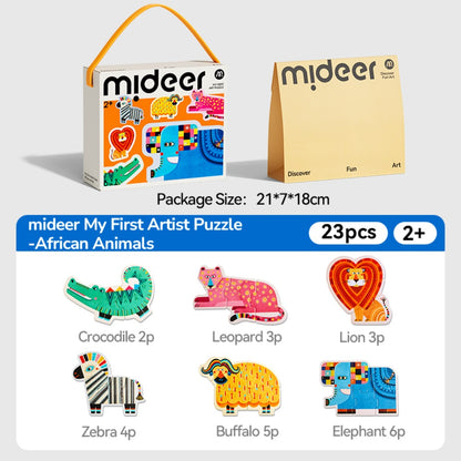 Mideer - My First Jigsaw Puzzle for Kids - African Animals