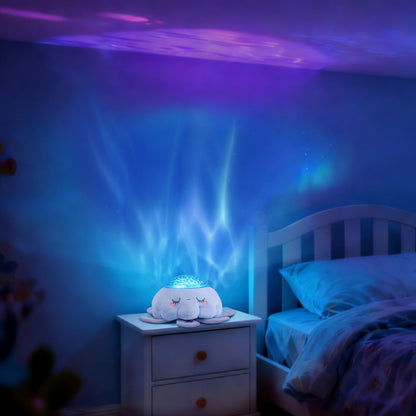 TopBright - Jellyfish Night Light & Projector with Sounds