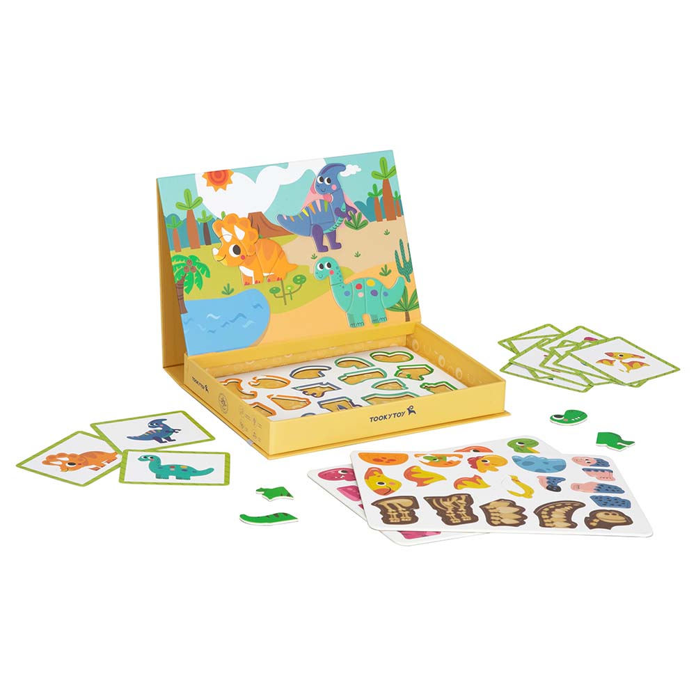 TookyToy - Magnetic Box - Dinosaur - Motherhood