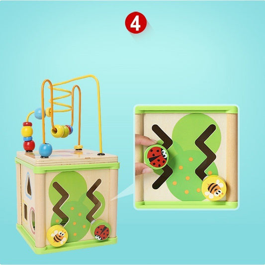 TopBright - Garden 5 in 1 Activity Cube - Spring