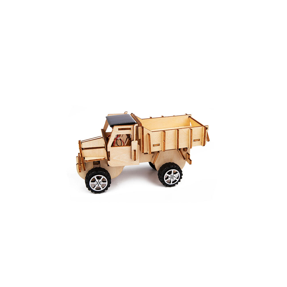 TookyToy - DIY 3D Wooden Cars - Solar Truck - Motherhood