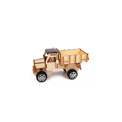 TookyToy - DIY 3D Wooden Cars - Solar Truck - Motherhood