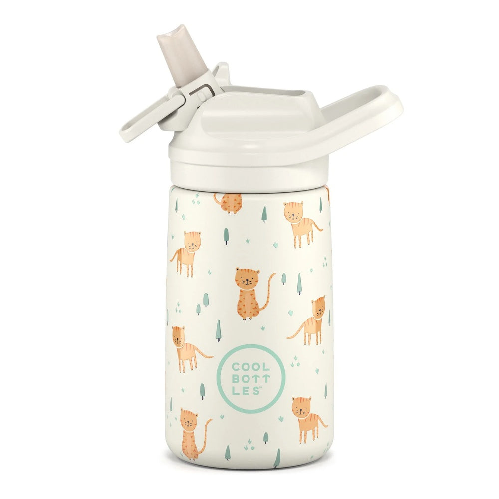 Cool Bottles - Kiddies Triple-Insulated Water Bottle - Whisker Kittens 350ml