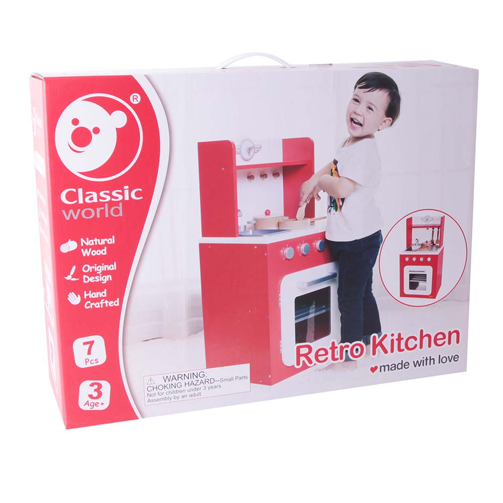 Classic World - Pretend & Play - Retro Kitchen