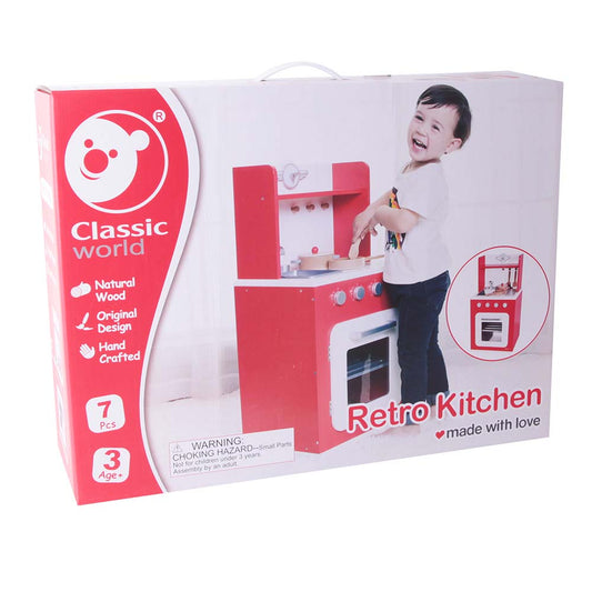 Classic World - Pretend & Play - Retro Kitchen