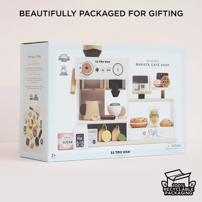 Le Toy Van - Barista Cafe Shop Playset - 18pcs