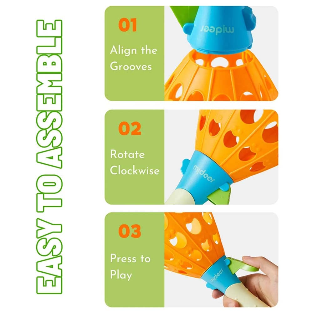 Mideer - Pop & Catch Ball Game Happy Frog - Gross Motor Skills for Kids