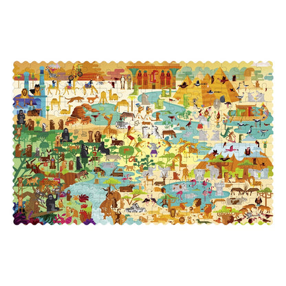 Mideer - Travel Around the World Puzzle - Passion Africa - 180pcs