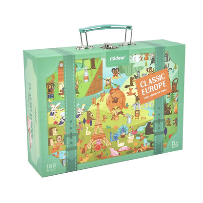 Mideer - Travel Around the World Puzzle - Classic Europe - 180pcs