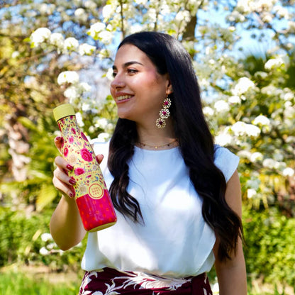 Cool Bottles - Triple-Insulated Water Bottle - Love Flamenco 500ml
