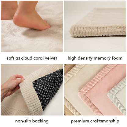 Hakuna Matte - CloudSoft Play Mat Carpet - Beige 280 x 200 x 2.5 cm