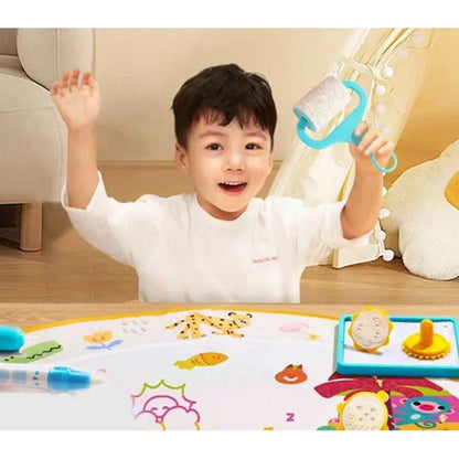Jar Meló - Magic Water Doodle Mat - Reusable Mess-Free Painting Activity for Toddlers