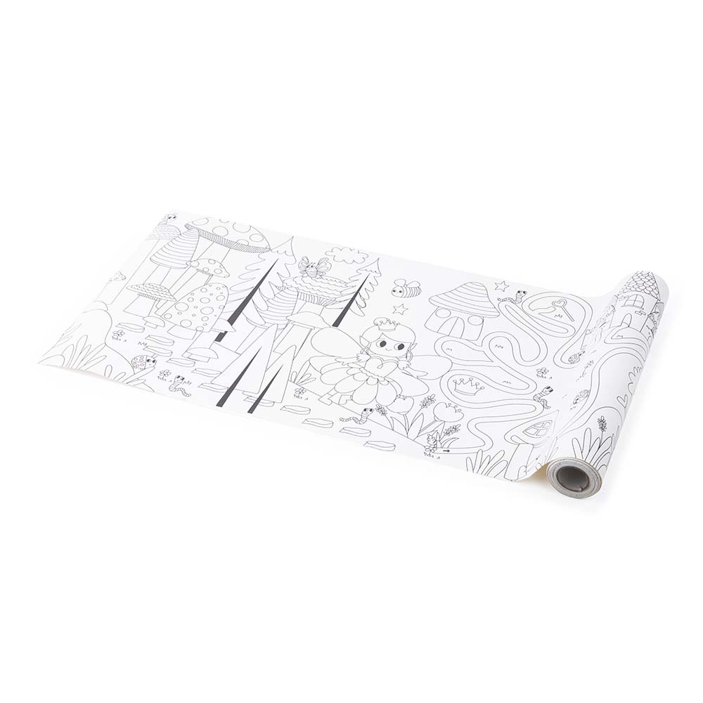 TookyToy - Giant Coloring Poster Kit - Fairy Tale World