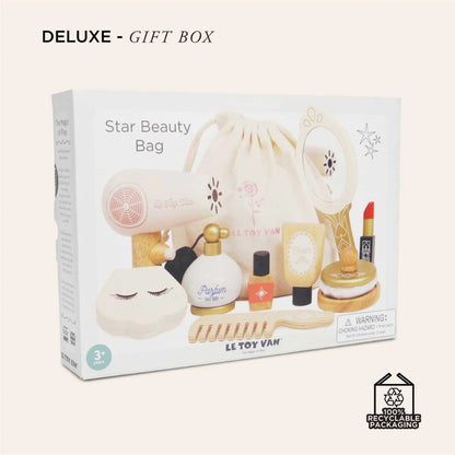 Le Toy Van - Wooden Vanity Star Beauty Kit - 11pcs