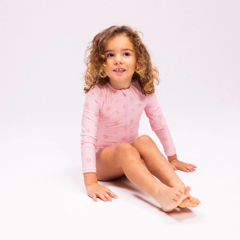 Swim Essentials - Girls Rashguard - Shell Tastic
