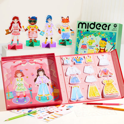 Mideer - Dress-Up Collage Arts & Crafts Set: Sweetheart