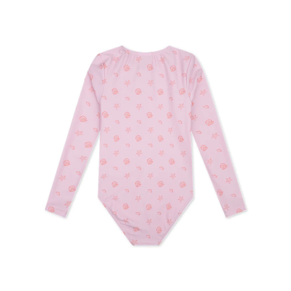 Swim Essentials - Girls Rashguard - Shell Tastic