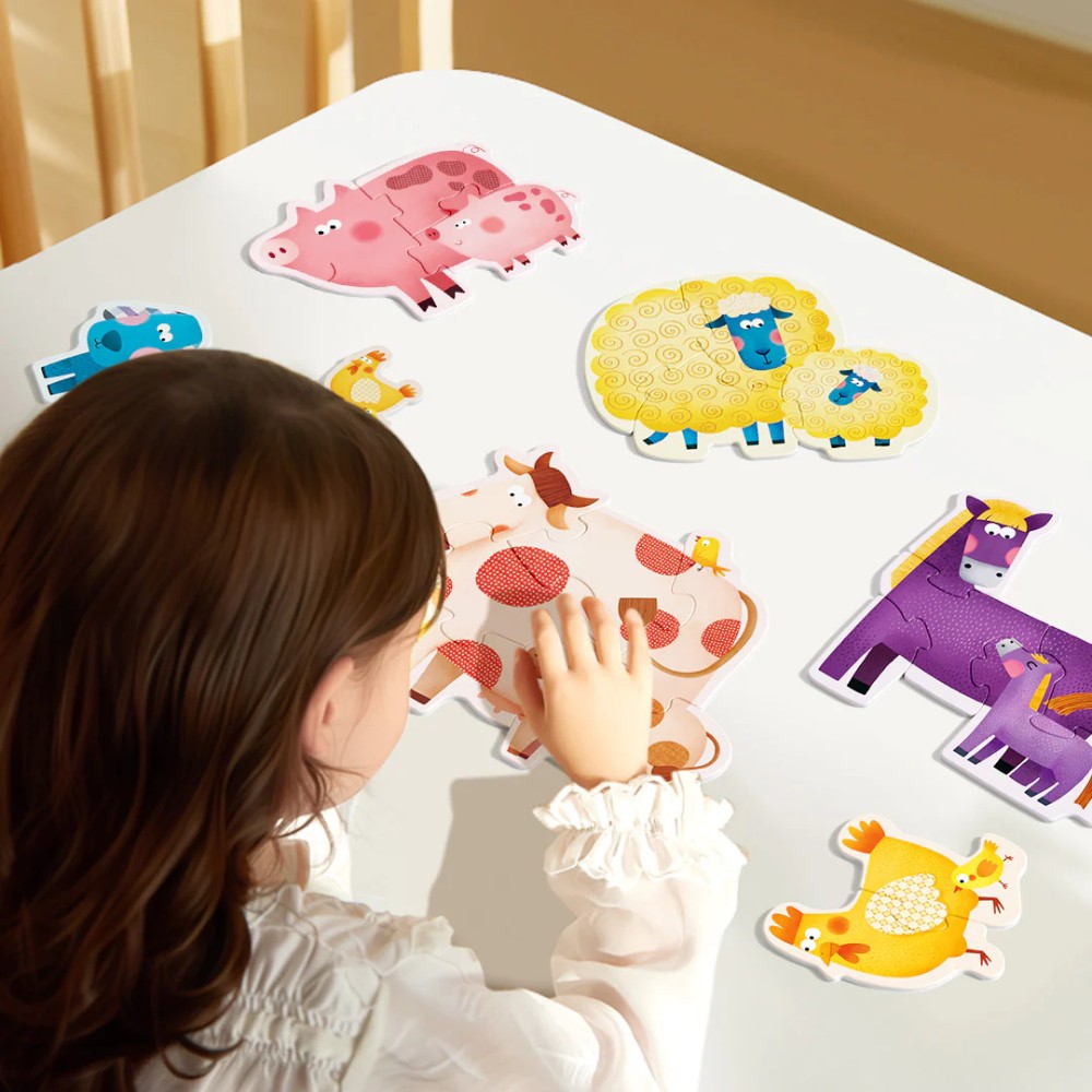 Mideer - My First Jigsaw Puzzle for Kids - Farm Animals