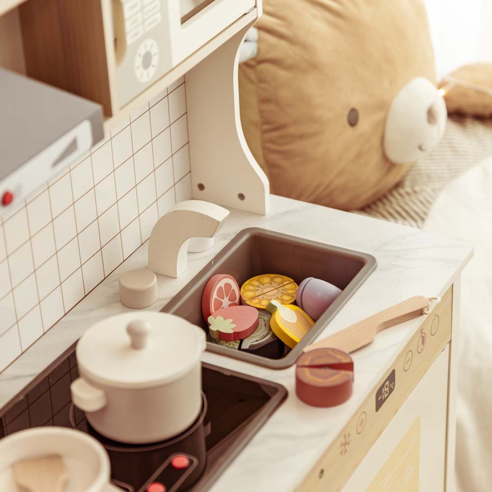 Classic World - Pretend & Play - White Modern Kitchen