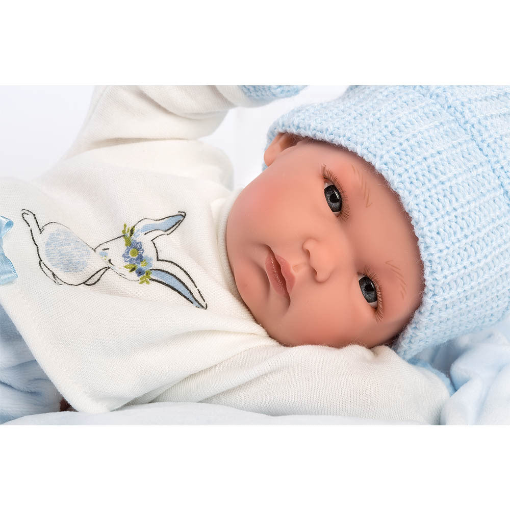 Llorens - Anatomically Correct Baby Boy Doll with Clothing & Accessories: Bimbo - 35cm