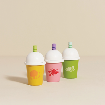 Le Toy Van - Wooden Take Away Smoothie Trio - 3pcs