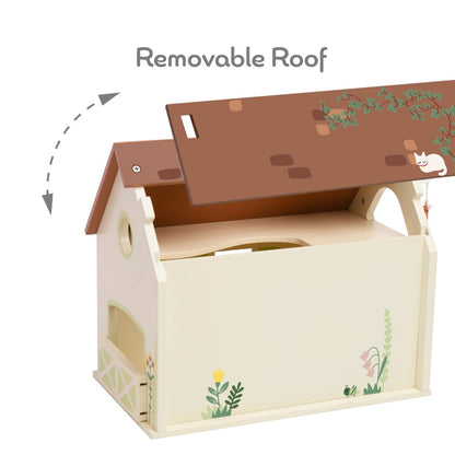 Classic World - Pretend & Play - Vintage Farm Dollhouse