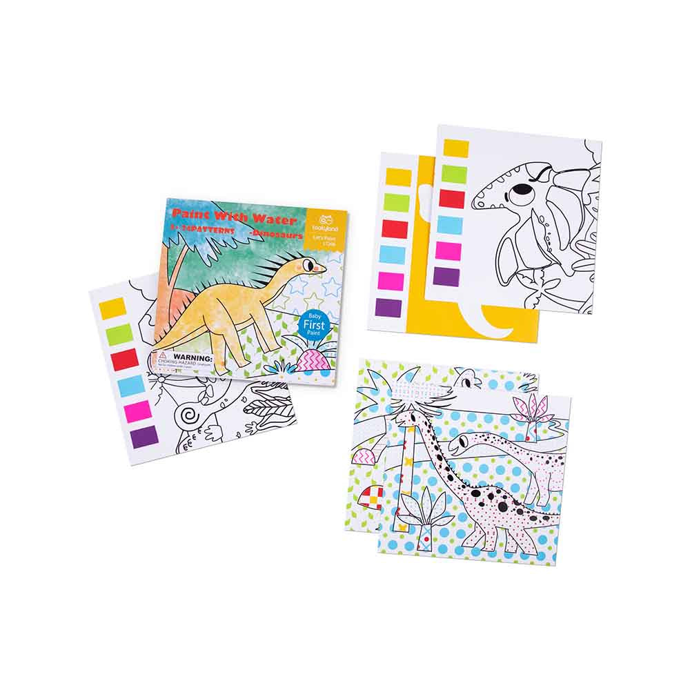 TookyToy - Paint With Water - Dinosaurs - Motherhood