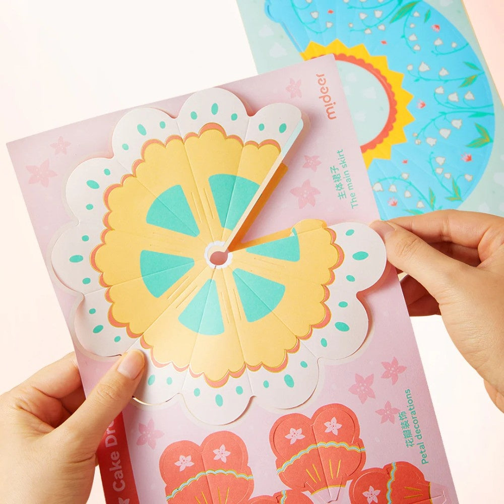 Mideer - Paper Craft Colouring Cards - My Fashion Showcase