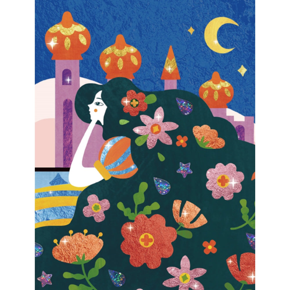 Mideer - Sticker Activity Set - Princess Diary