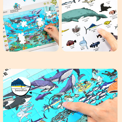 Mideer - Big City Small City Discovery Puzzle: 60 Pieces