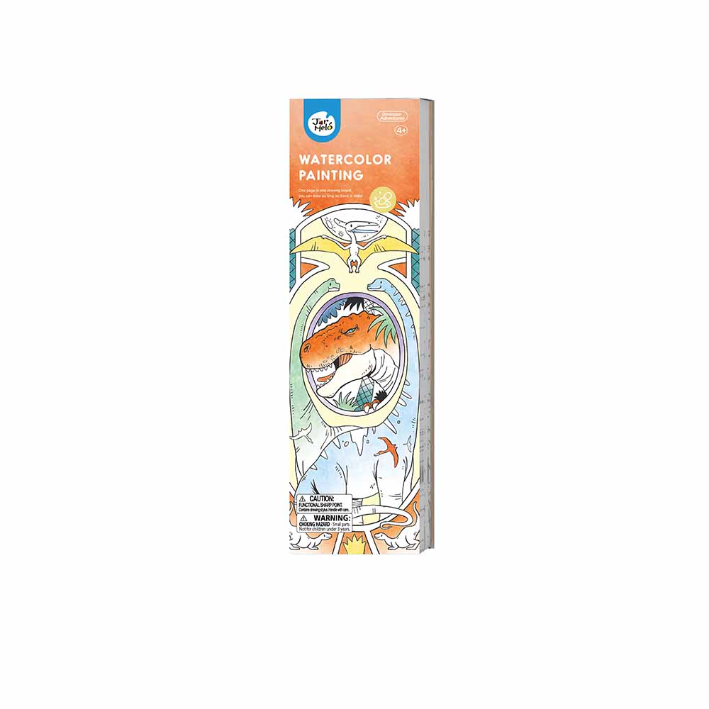 Jar Meló - Watercolour Painting Set - Travel Size - Dinosaur Adventures