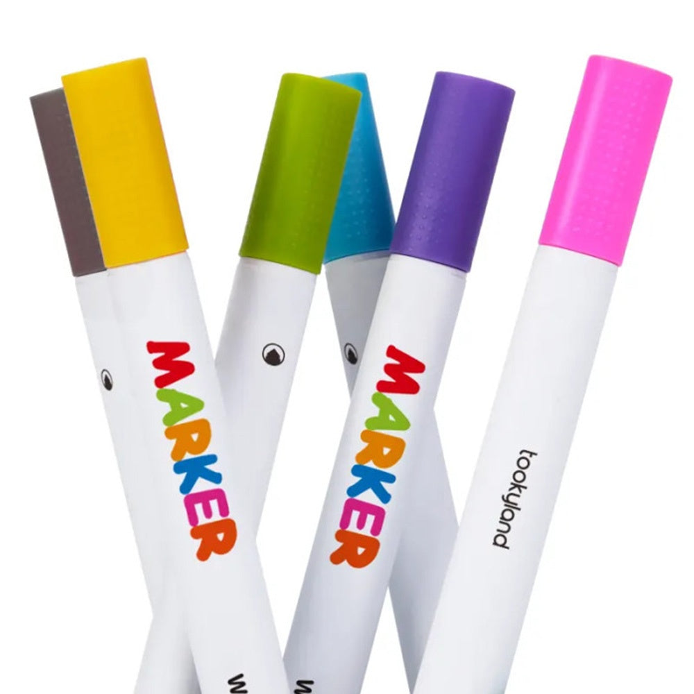 TookyToy - Washable Markers in Travel Case - 24 Colours