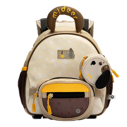 Mideer - 3-in-1 Kids Outing Backpack with Anti-Lost Whistle - Drowsy Doggie