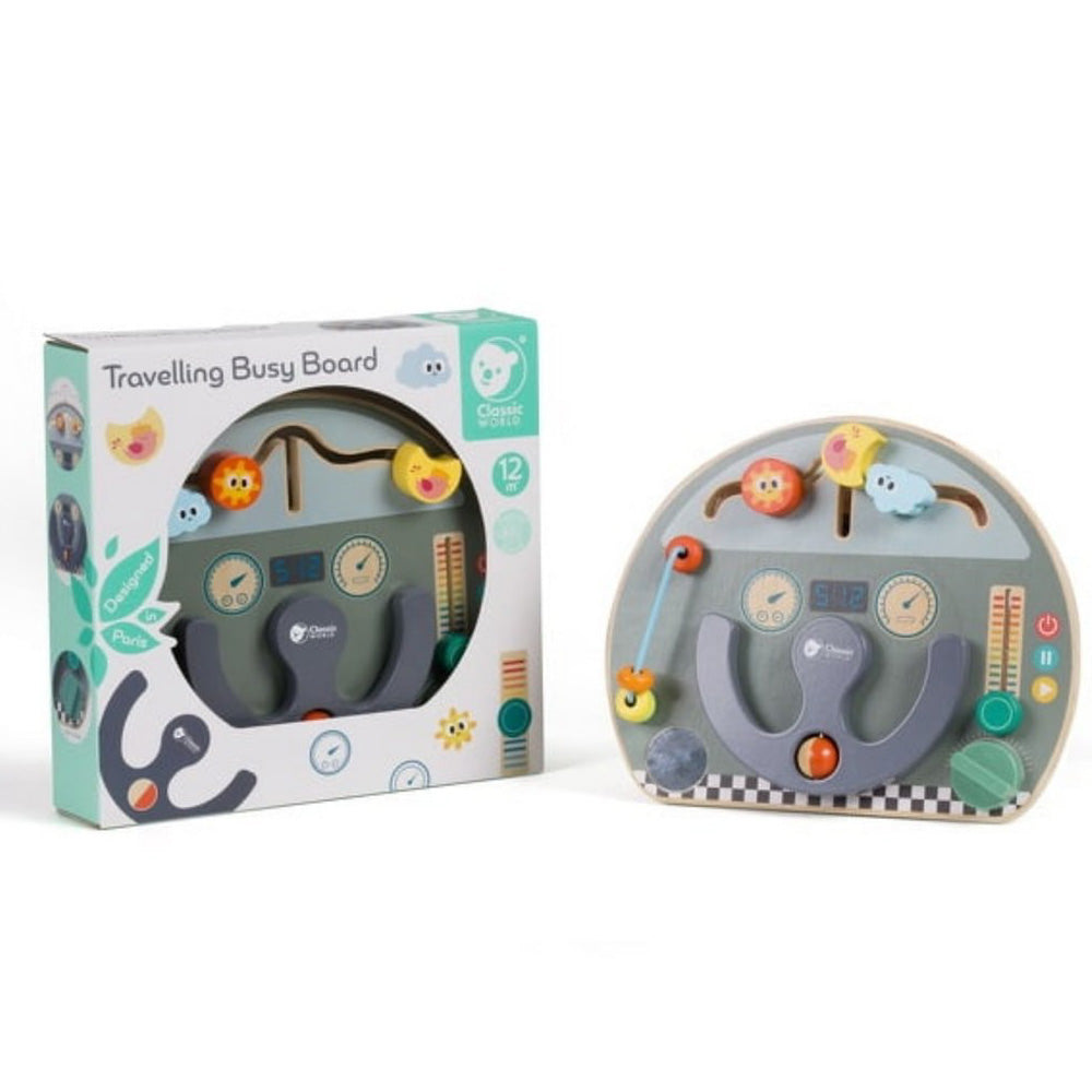 Classic World - Travelling Busy Board Play Set