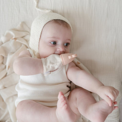 Mushie Teething Mitten