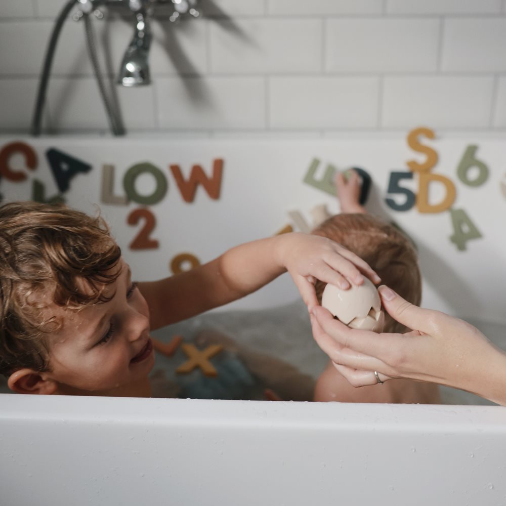 Mushie Bath Play Set - Dino - Motherhood