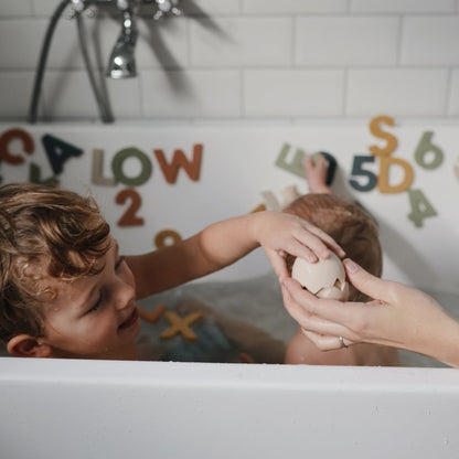Mushie Bath Play Set - Dino - Motherhood